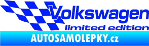 Samolepka Volkswagen limited edition levá modrá dynamic