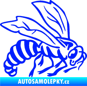 Samolepka Vosa 003 pravá modrá dynamic