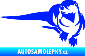 Samolepka Vydra 001 levá modrá dynamic