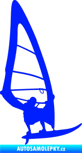 Samolepka Windsurfing 003 pravá modrá dynamic