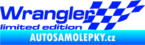 Samolepka Wrangler limited edition pravá modrá dynamic