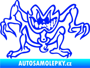 Samolepka Žabák levá modrá dynamic
