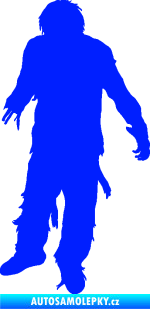Samolepka Zombie 001 levá modrá dynamic