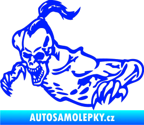 Samolepka Zombík levá modrá dynamic