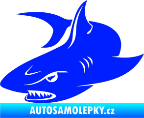 Samolepka Žralok 012 levá modrá dynamic