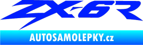 Samolepka ZX 6R modrá dynamic