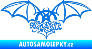Samolepka Aerosmith 001 modrá oceán