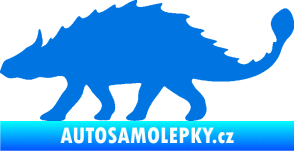Samolepka Ankylosaurus 001 levá modrá oceán