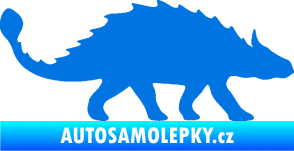 Samolepka Ankylosaurus 001 pravá modrá oceán