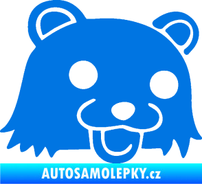 Samolepka Bear pravá modrá oceán