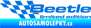 Samolepka Beetle limited edition levá modrá oceán