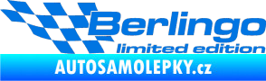 Samolepka Berlingo limited edition levá modrá oceán