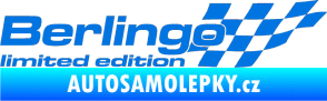 Samolepka Berlingo limited edition pravá modrá oceán