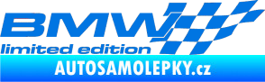 Samolepka BMW limited edition pravá modrá oceán