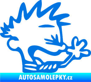 Samolepka Boy tůdle nůdle pravá modrá oceán