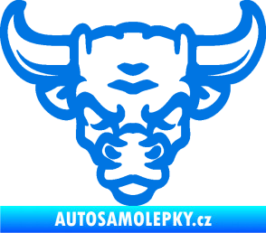 Samolepka Býk 012 modrá oceán