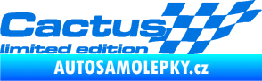 Samolepka Cactus limited edition pravá modrá oceán