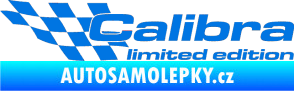 Samolepka Calibra limited edition levá modrá oceán