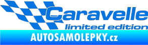 Samolepka Caravelle limited edition levá modrá oceán