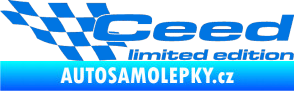 Samolepka Ceed limited edition levá modrá oceán