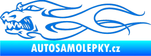 Samolepka Chapadelnik levá modrá oceán