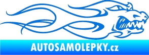 Samolepka Chapadelnik pravá modrá oceán