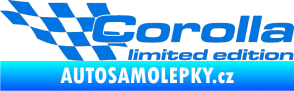 Samolepka Corolla limited edition levá modrá oceán
