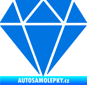 Samolepka Diamant 001 modrá oceán