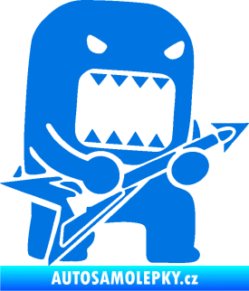 Samolepka Domo 003 pravá rocker modrá oceán