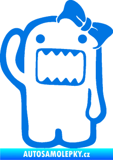 Samolepka Domo 011 pravá girl modrá oceán