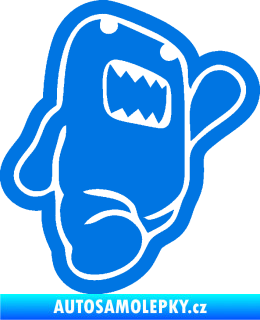 Samolepka Domo 013 pravá běžící modrá oceán