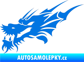 Samolepka Dragon 001 levá modrá oceán