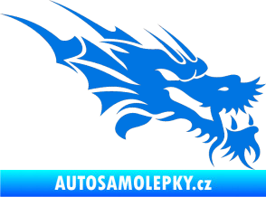 Samolepka Dragon 001 pravá modrá oceán