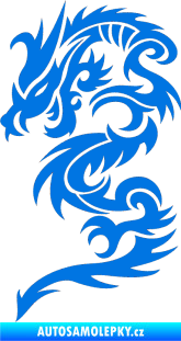 Samolepka Dragon 022 levá modrá oceán