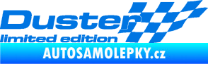 Samolepka Duster limited edition pravá modrá oceán