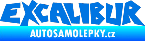 Samolepka Excalibur modrá oceán