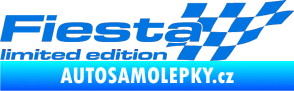 Samolepka Fiesta limited edition pravá modrá oceán