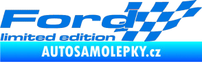Samolepka Ford limited edition pravá modrá oceán