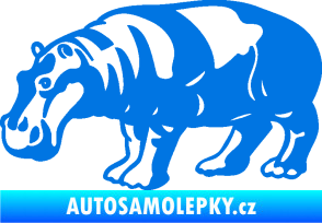 Samolepka Hroch 003 levá modrá oceán