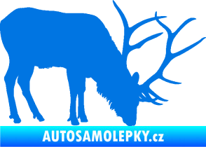 Samolepka Jelen 008 pravá modrá oceán