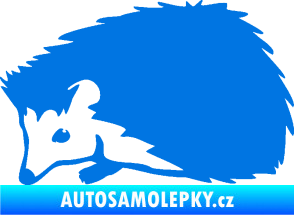 Samolepka Ježek 002 levá modrá oceán