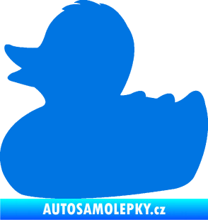 Samolepka Kachnička 001 levá modrá oceán