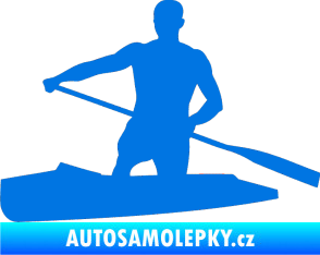 Samolepka Kanoista 002 levá modrá oceán