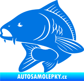 Samolepka Kapr 008 levá modrá oceán
