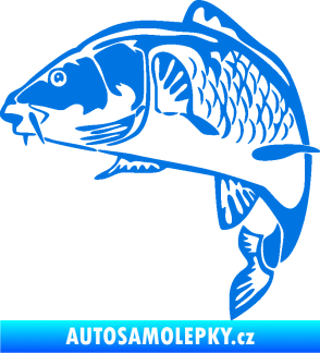 Samolepka Kapr 010 levá modrá oceán