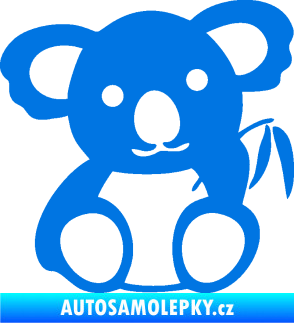 Samolepka Koala 001 levá modrá oceán
