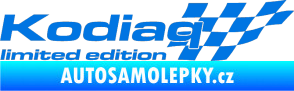 Samolepka Kodiaq limited edition pravá modrá oceán