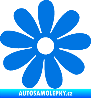Samolepka Kopretina 001 modrá oceán