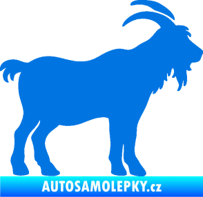 Samolepka Kozel 008 pravá silueta modrá oceán