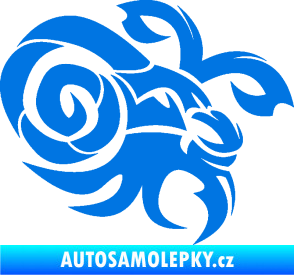 Samolepka Kozoroh 003 pravá modrá oceán